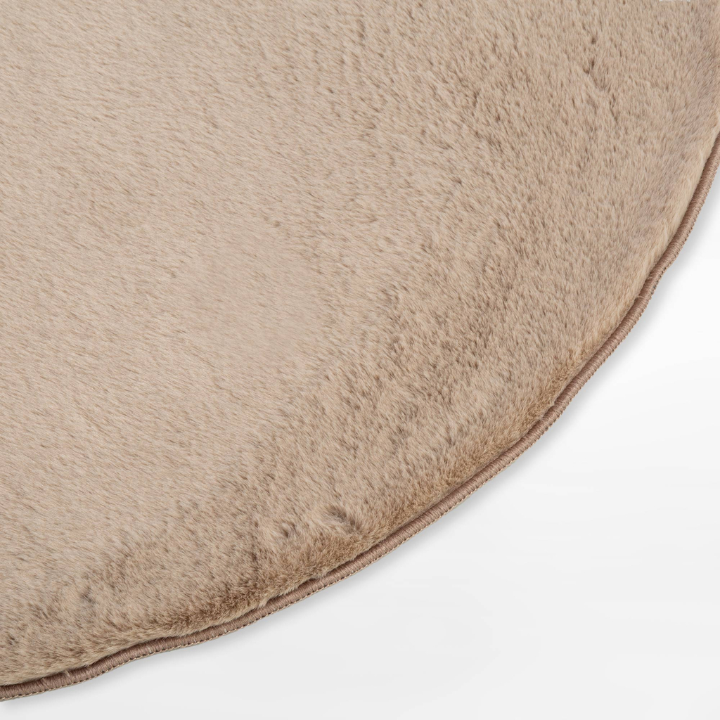 Okrúhly koberec RABBIT, taupe, 120 cm