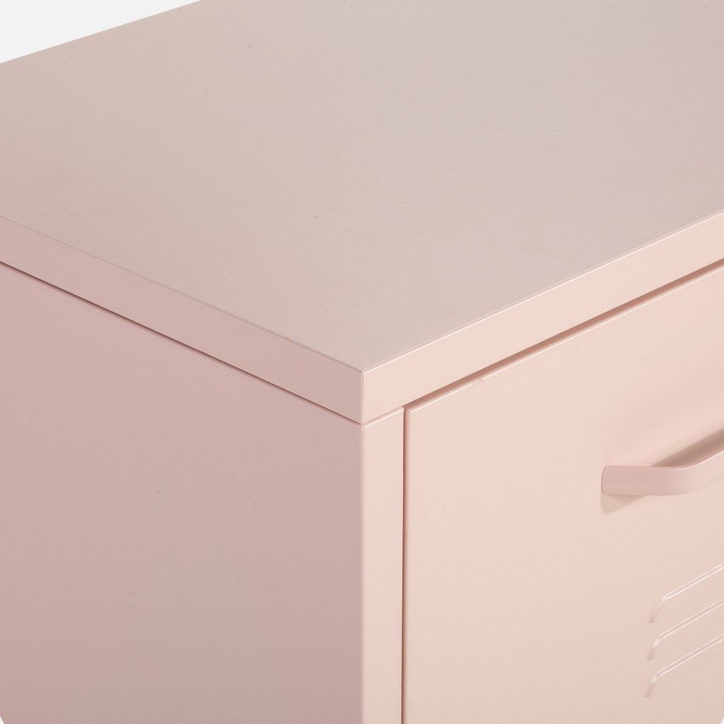 Kovová komoda so zásuvkami BLEIZ broskyňová