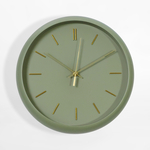 Nástenné hodiny zelené 30,5 cm