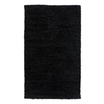 Čierny koberec LUND 50x80 cm