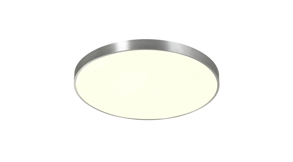 Stropná lampa LED okrúhla strieborná SIERRA 60 cm