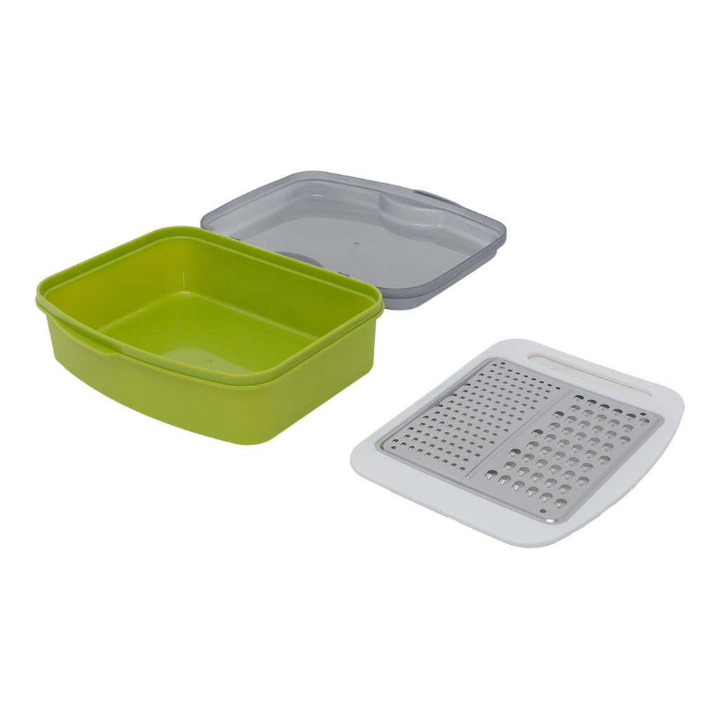 Strúhadlo s nádobou 21x17 cm MIX