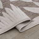 Vonkajší koberec BOLONIA so listovým vzorom 120x160 cm