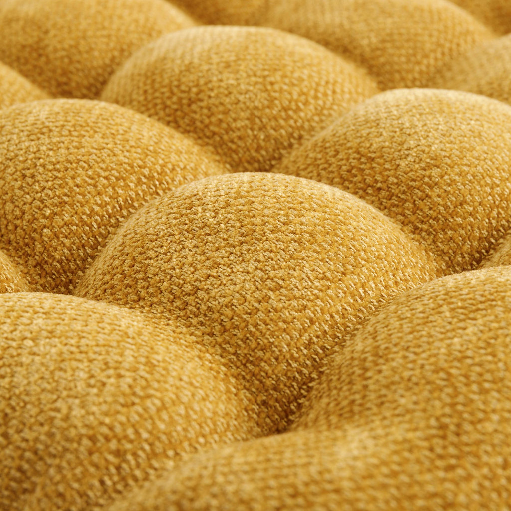 Podsedák na stoličku horčicový DALLAS 40x40 cm