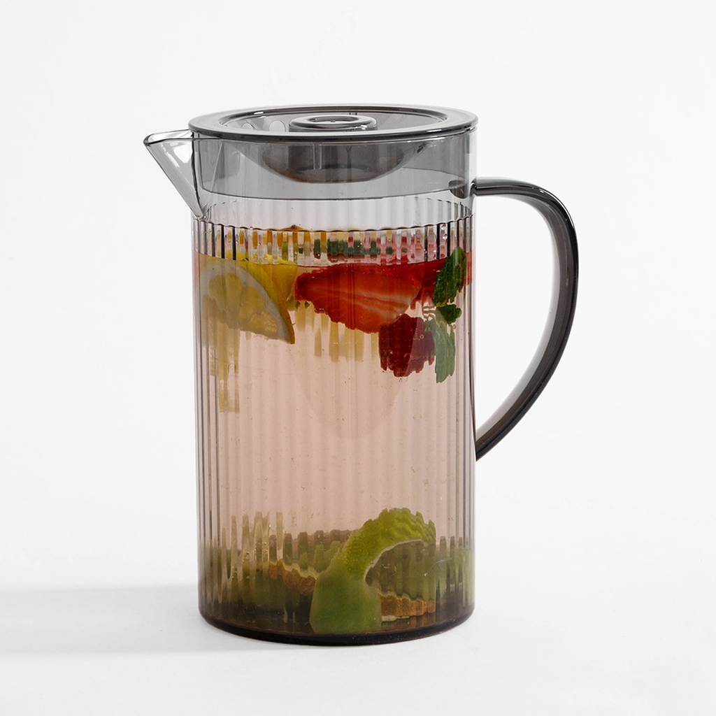 Plastový džbán na studené nápoje sivý 1,5 l