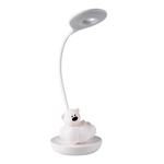 Stolná lampa LED USB MACKO NA OBLÁČIKU