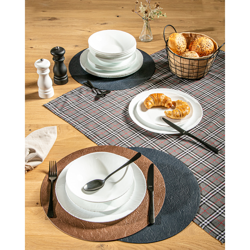 Okrúhle prestieranie zlaté 38 cm