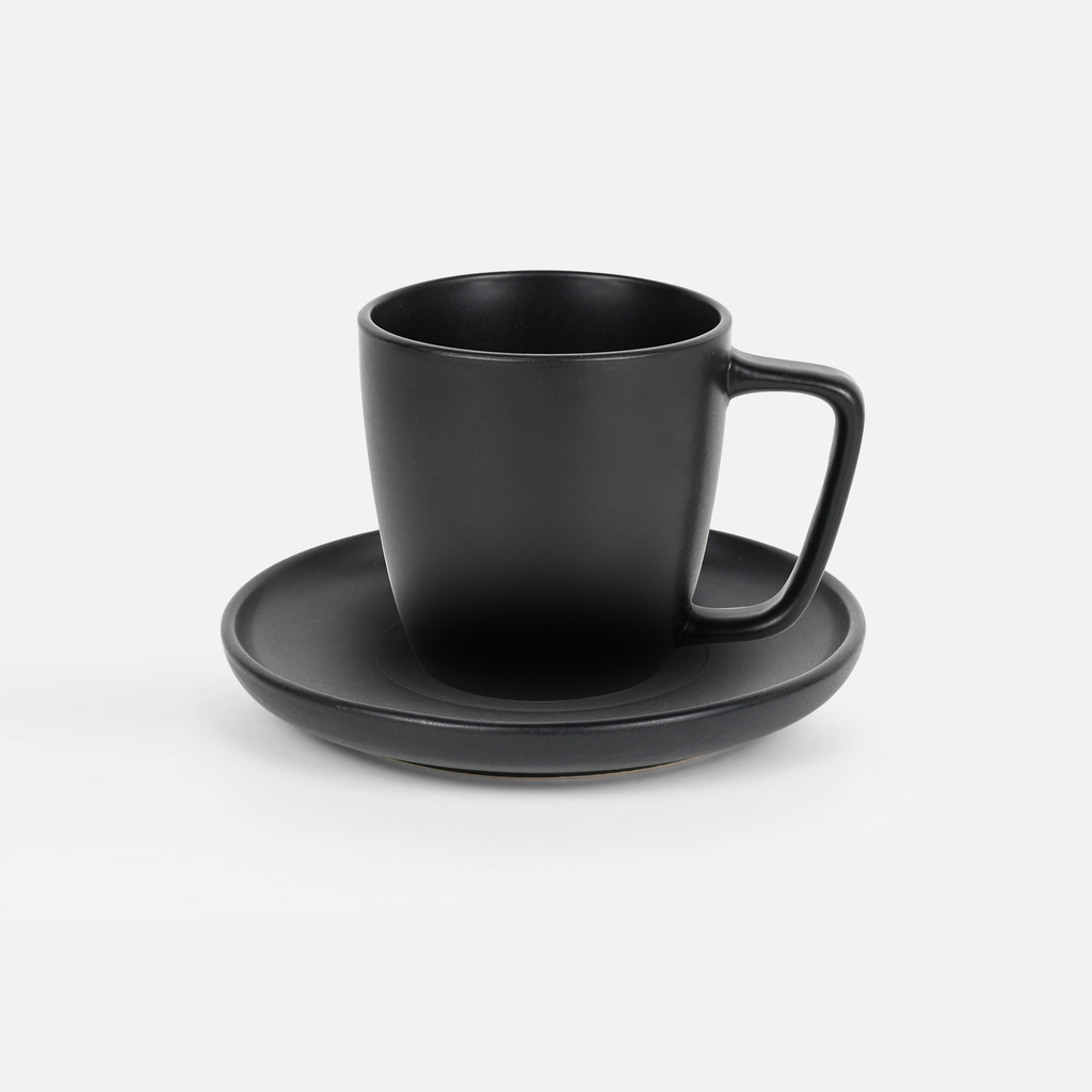 Keramická šálka s podšálkou ALMA 220 ml