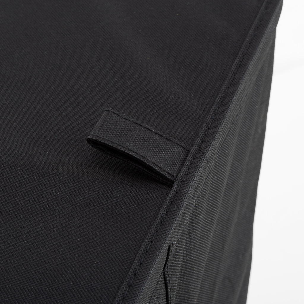 Kôš na bielizeň s vekom na kolieskach 40x33x60 cm