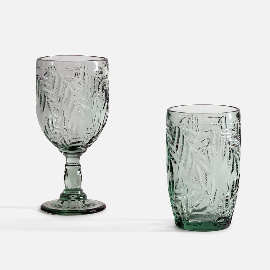 Vysoký zelený pohár 350 ml