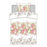 Romantická bavlnená posteľná bielizeň PASADENA 140x200 cm