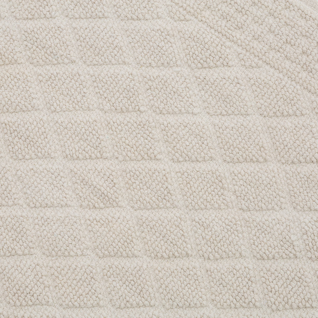 Geometrický koberec OSLO v kosoštvorcoch, krémový 50x80 cm