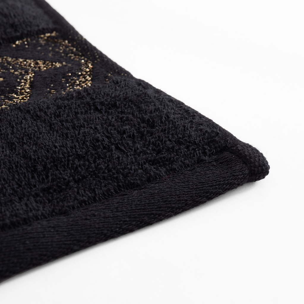 Súprava 2 uterákov biela/čierna GLOW