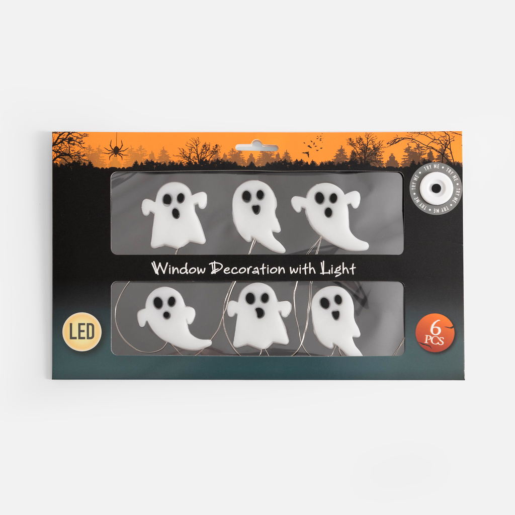 Okenná dekorácia gélová LED MIX