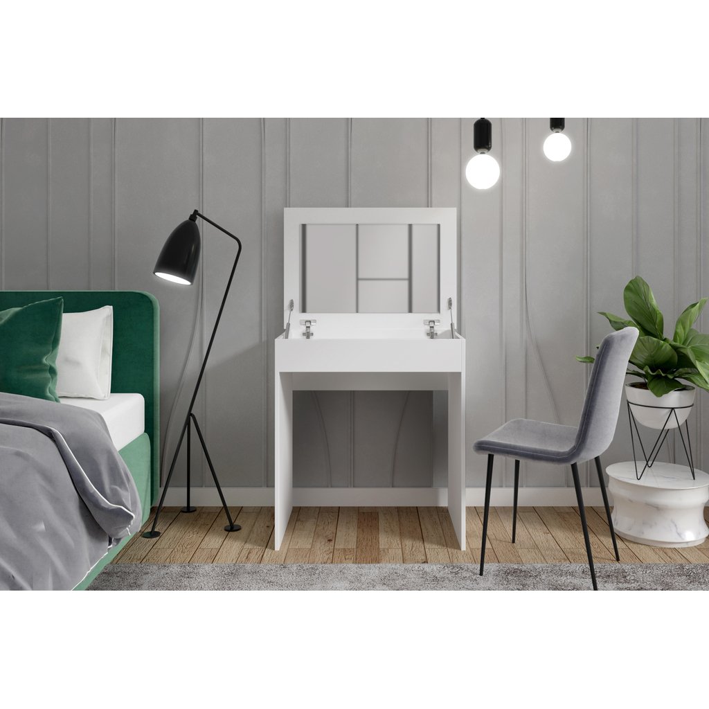 Toaletný stolík so zrkadlom BLANCA