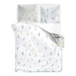 Bavlnené posteľné prádlo s jemným kvetinovým vzorom COTTAGE HOME 160x200 cm