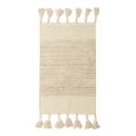 Bavlnený koberec BOHO so strapcami, béžový 70x140 cm