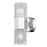 Nástenné svietidlo ICICLE glamour chróm