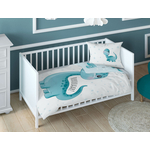 Bavlnené obliečky MALÝ DINOSAURUS 100x135 cm