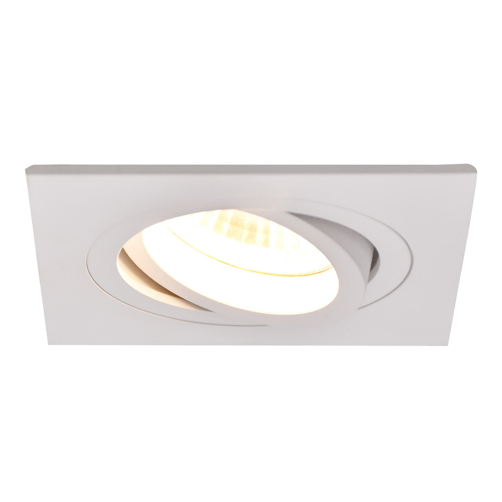 Zapustené halogénové svietidlo CHUCK biele