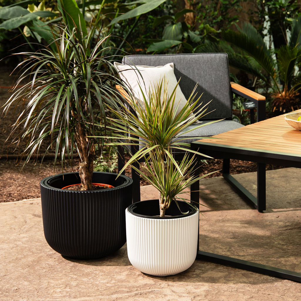 Kvetináč MILLY biely 29,8 cm