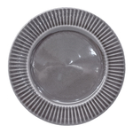 Keramický jedálensky tanier RALPH sivý 27 cm
