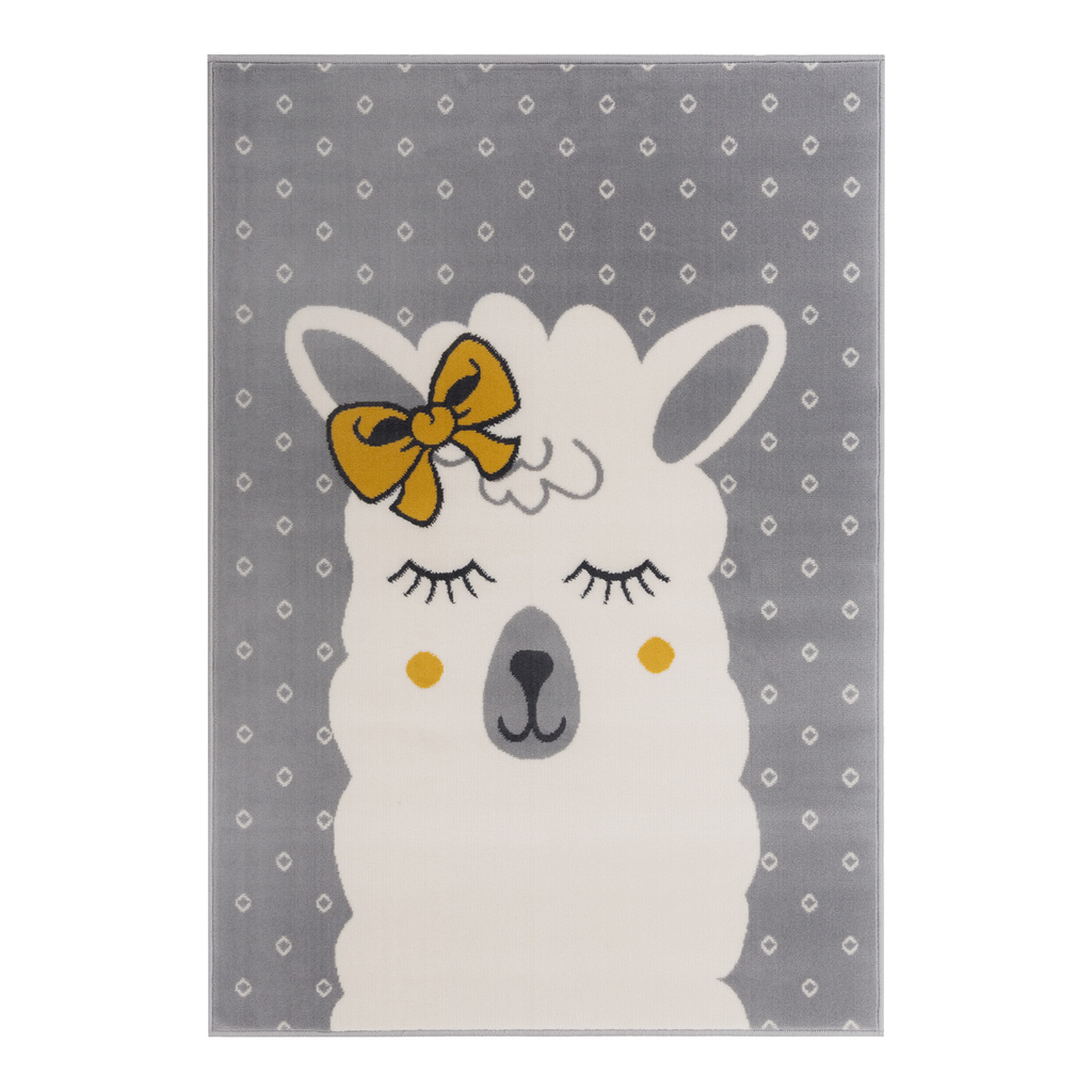 Sivý koberec LAMA 120x170 cm