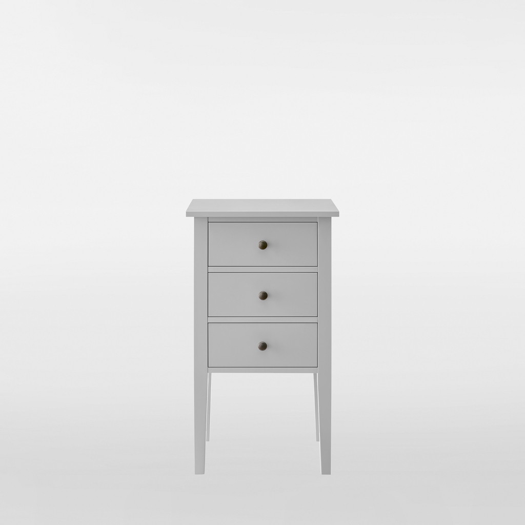 Nočný stolík TIXER s 3 zásuvkami