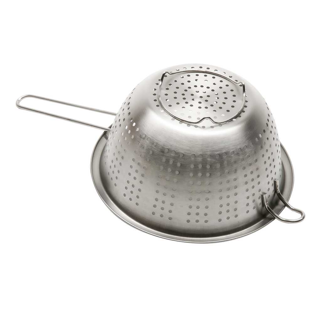 Cedník z nehrdzavejúcej ocele 21 cm