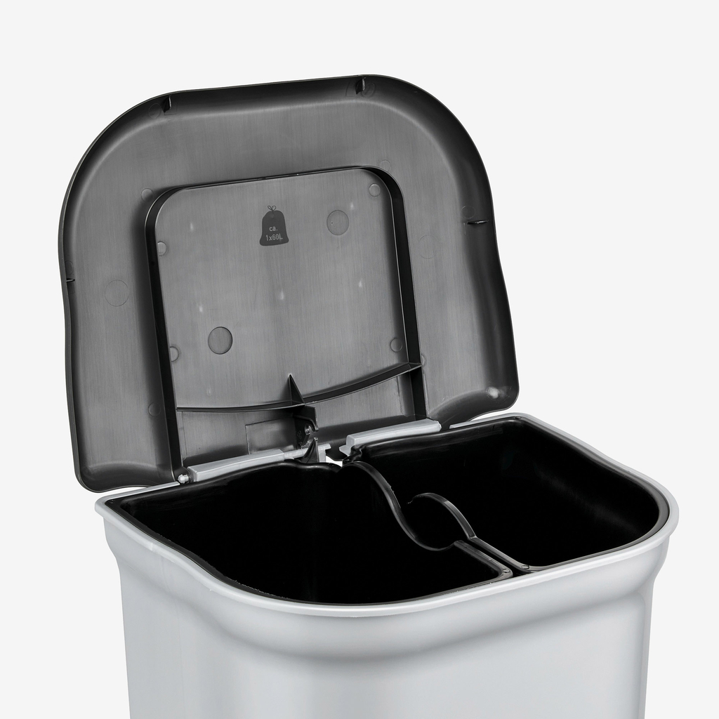 Odpadkový kôš s pedálmi TORGE 2x11l