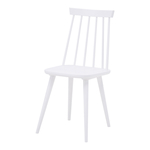 Biela drevena stolička TANARO