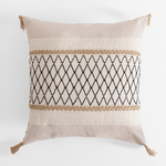 Dekoračná obliečka na vankúš v kosoštvorcoch LESA 45x45 cm
