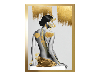 Obraz WOMEN IN GOLD II v zlatom ráme 20x30 cm