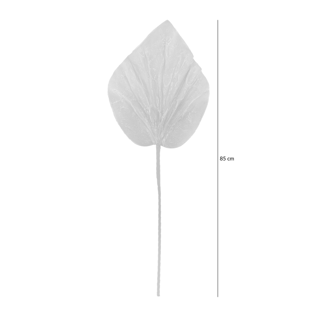 Umelý hnedý list 85 cm