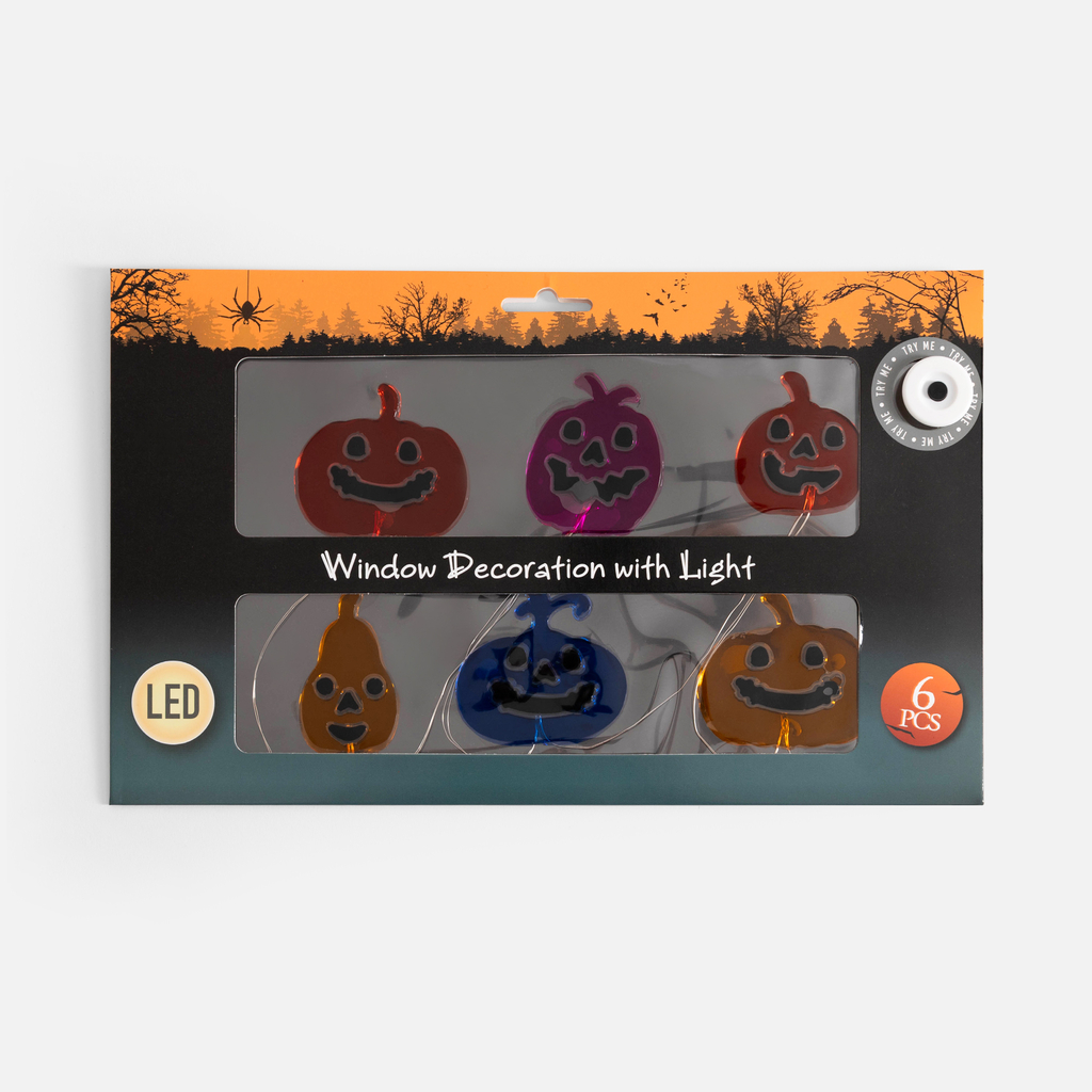 Okenná dekorácia gélová LED MIX