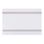 Dekoratívna podložka na stôl biela 30x45 cm