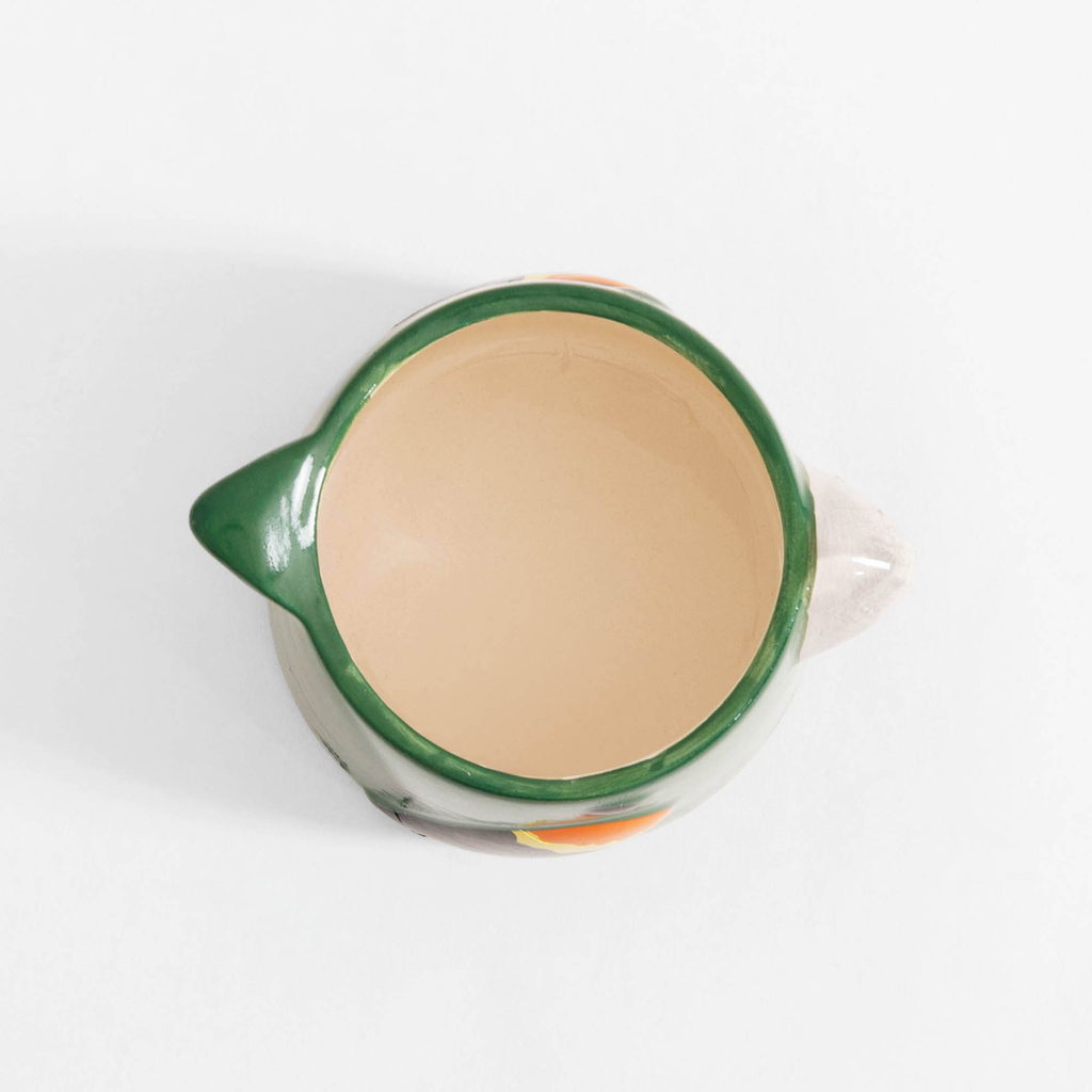 Kvetináč na balkón, vták, MIX