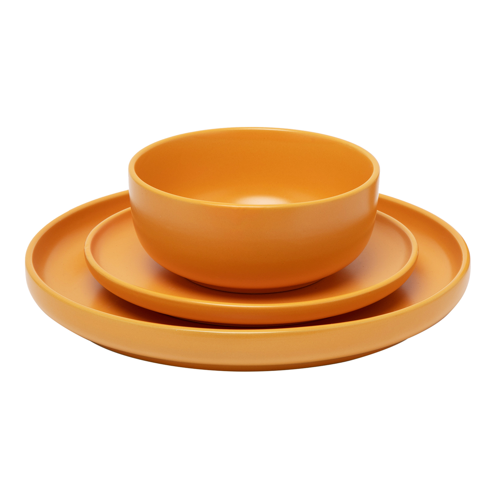 Miska hlboký tanier horčicový RENE 690 ml