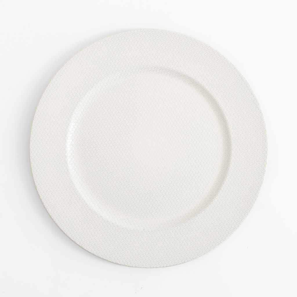 Dekoratívny tanier - podtanier biely 33 cm