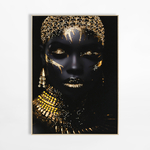 Obraz na plátnev glamour štýle AFRIKA ŽENA I 62x92 cm