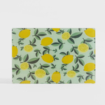 Sklenená doska na krájanie, citróny, 20x30 cm