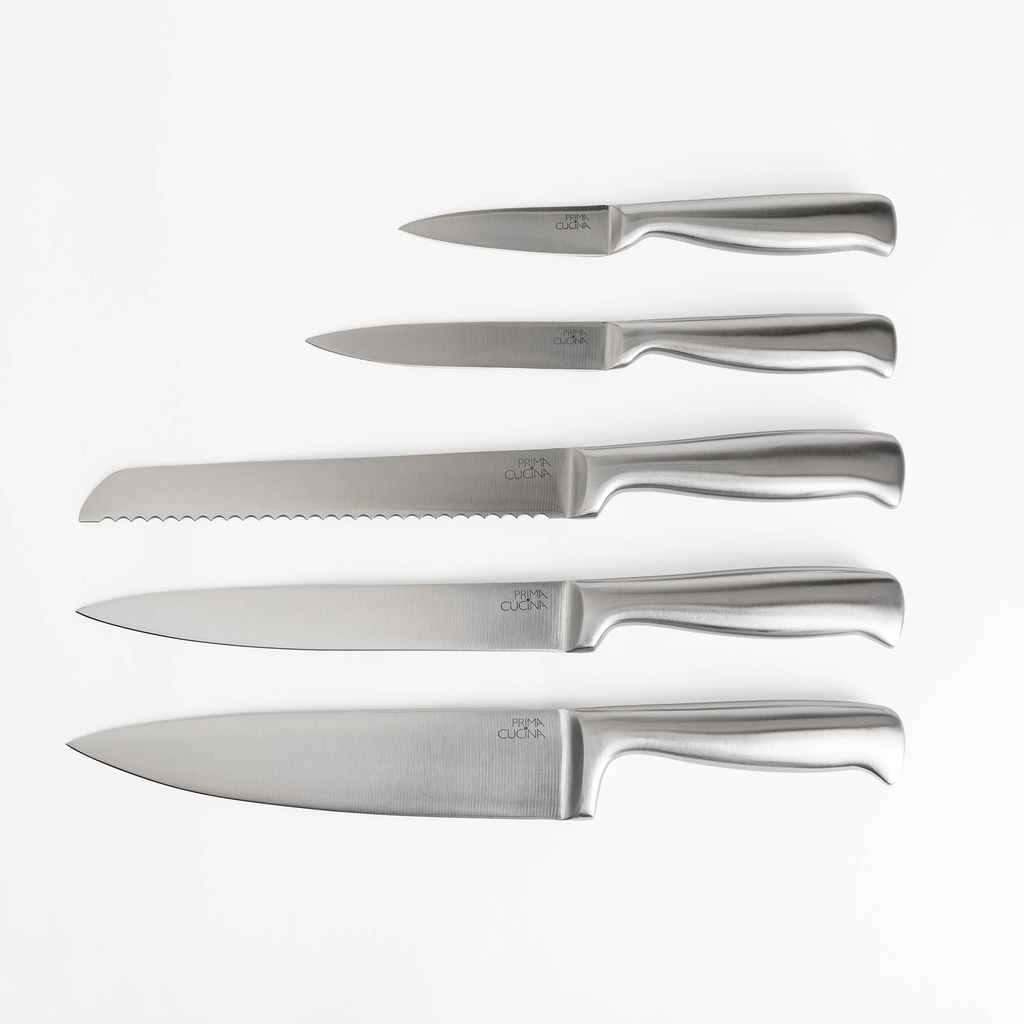 Súprava nožov v oceľovom bloku FARO 6-dielna