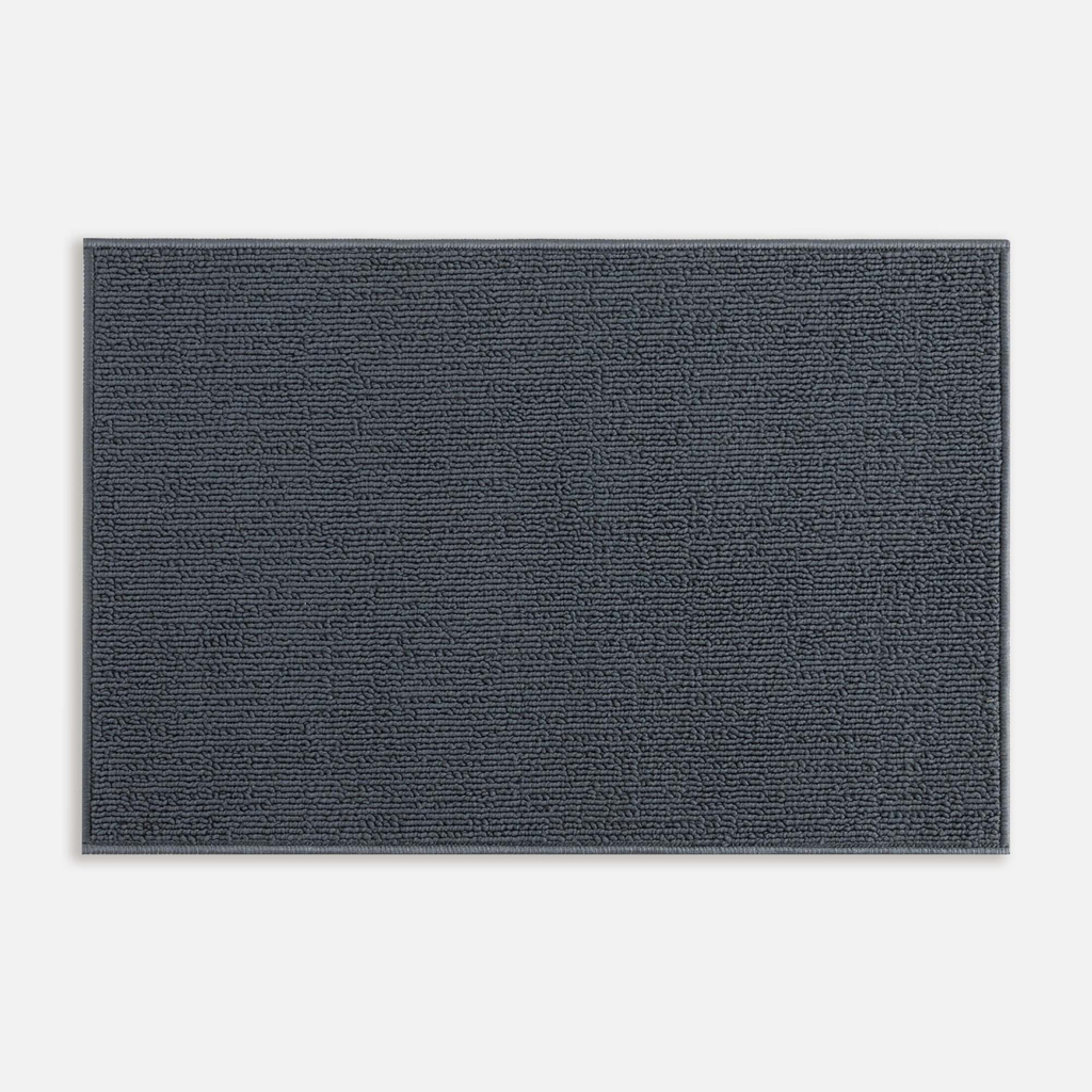 Kúpeľňová predložka BALI, tmavosivá, 40x60 cm