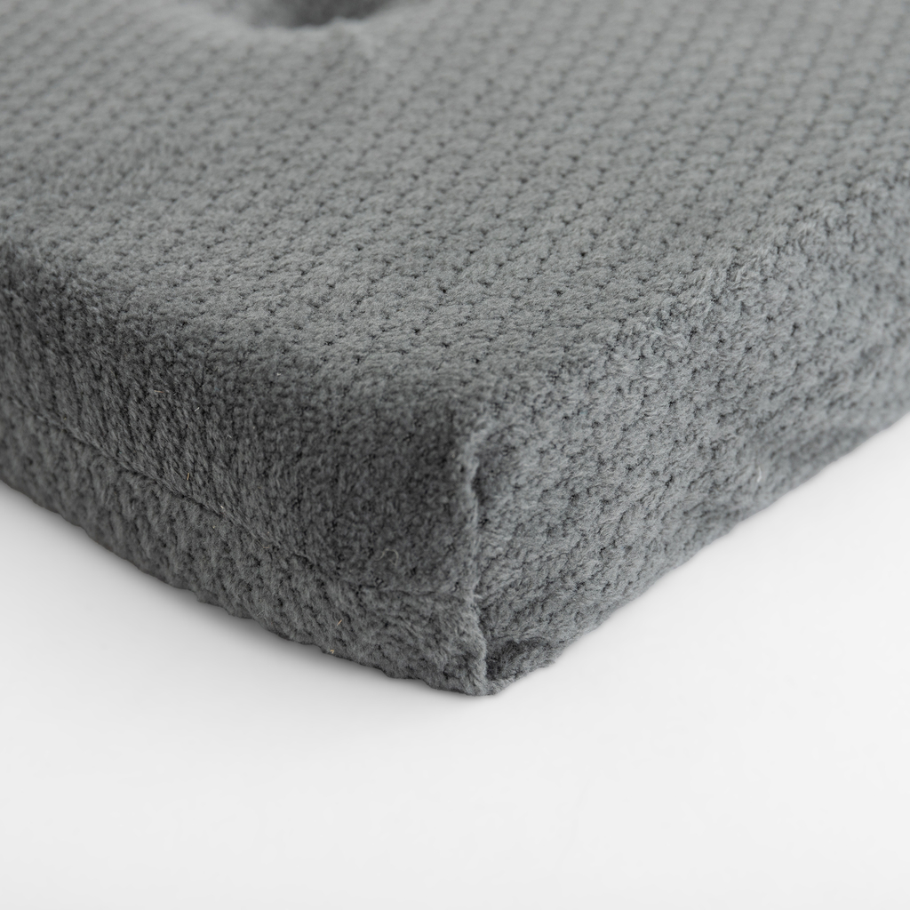 Podsedák na stoličku tmavosivý LUPPA 40x40 cm