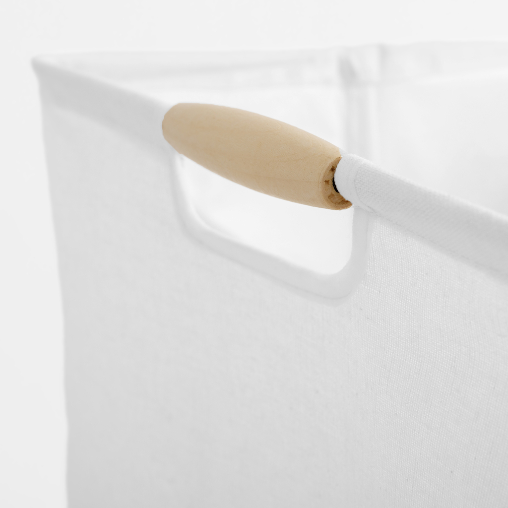 Úložný kôš biely 35,4x30,5x45,5 cm