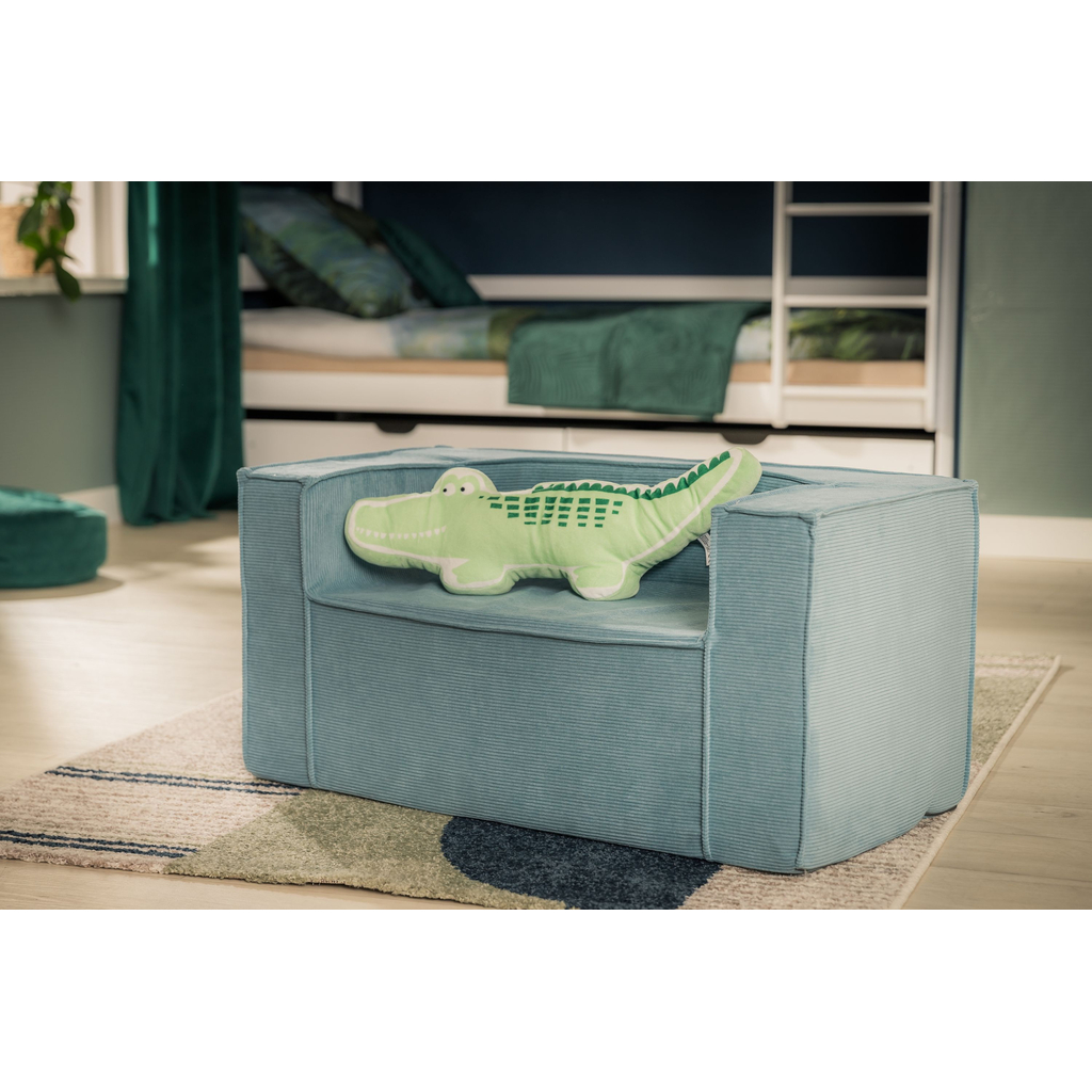 Plyšový vankúš KROKODÍL