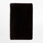 Moderný koberec RABBIT čierny, 120x160 cm