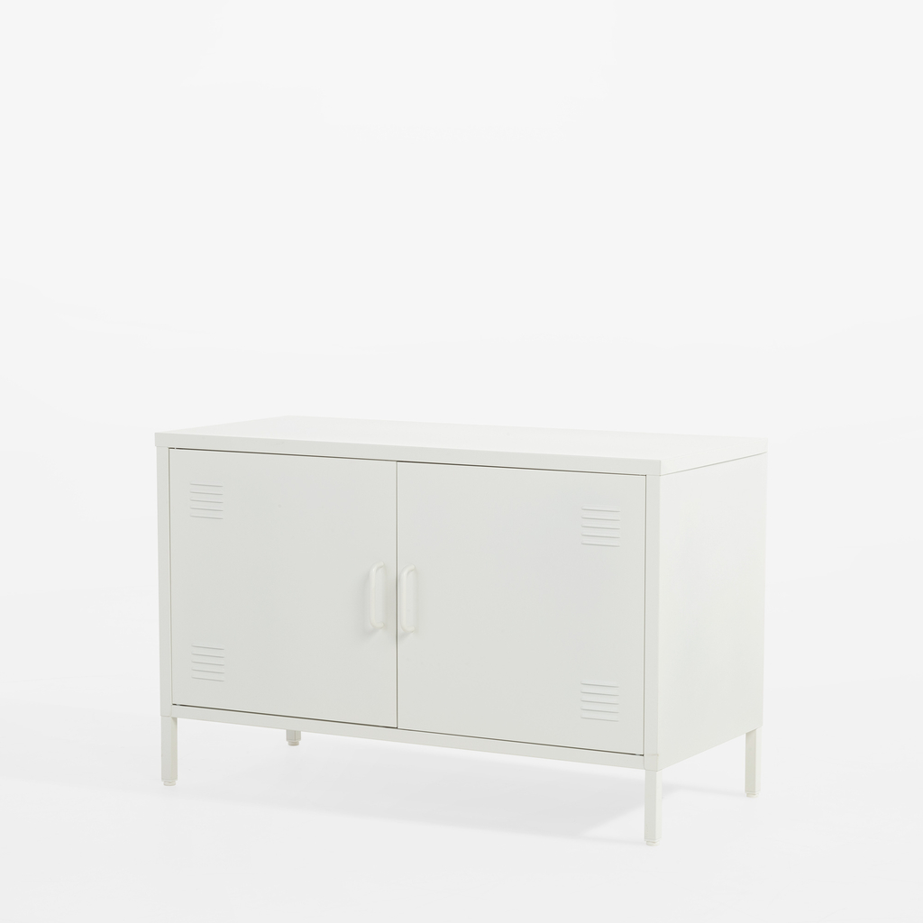 Komoda 2-dverová SOLANS biela