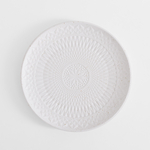 Dekoratívny tanier v bielej farbe 29,5 cm