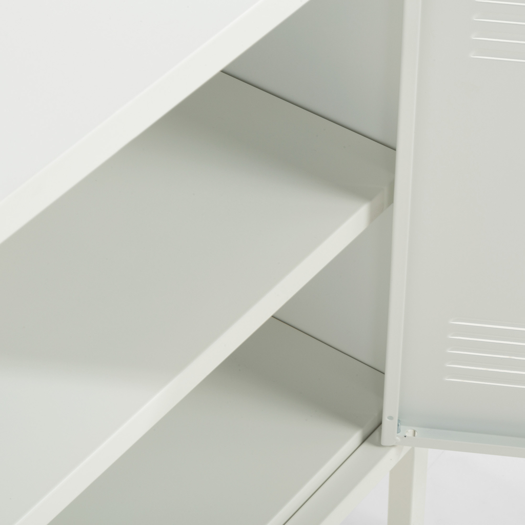 Komoda 2-dverová SOLANS biela